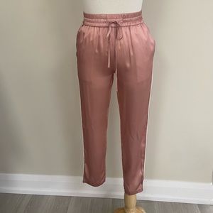 100% Tapered Silk Pajama Pants